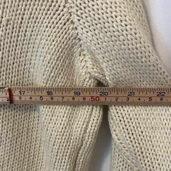 Workshop Republic Clothing Cream V-Neck Sweater - Picture 7 of 7